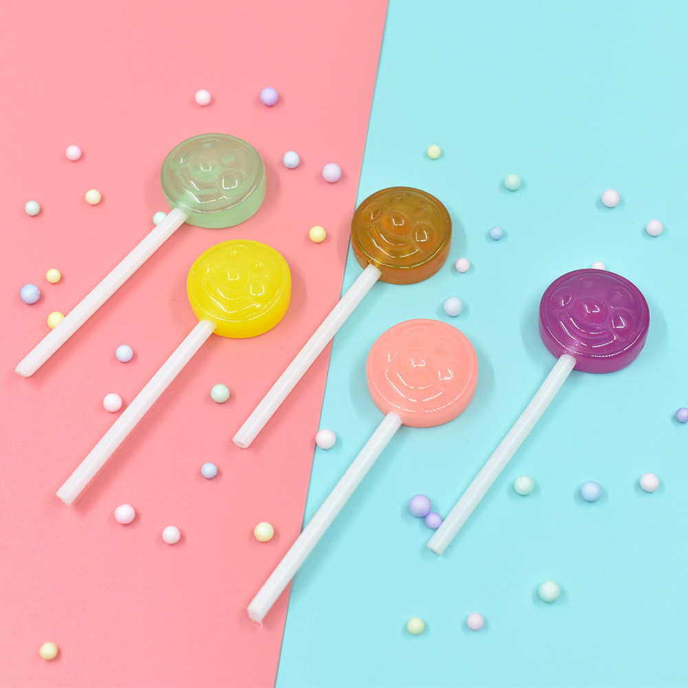 10 個樹脂フラットバックロリポップアイテムスクラップブッキ - Embellishments For Scrapbooking のレビューと価格